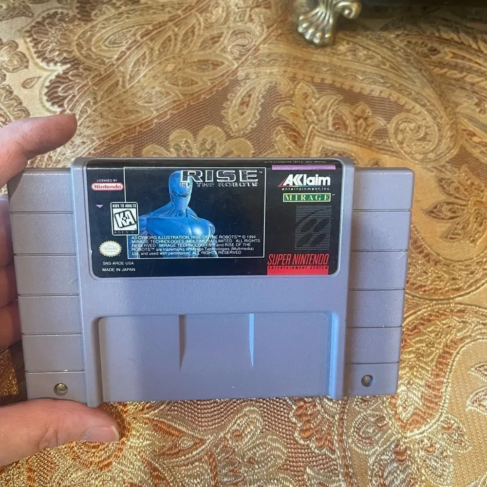 Rise of the Robots! Supernintendo Game!